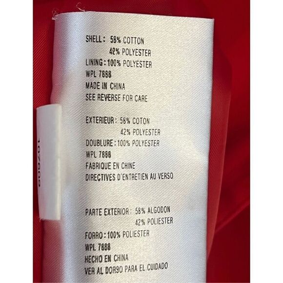 Michael Kors Trench Coat jacket Size M - Picture 10 of 12